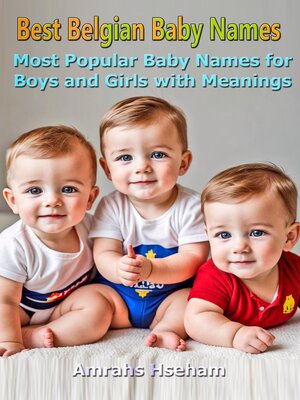 cover image of Best Belgian Baby Names